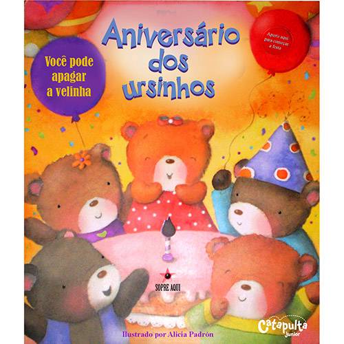 Livro - Aniversário dos Ursinhos
