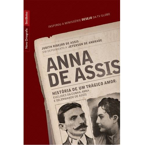 Livro - Anna de Assis - Histórias de um Trágico Amor - Edição de Bolso
