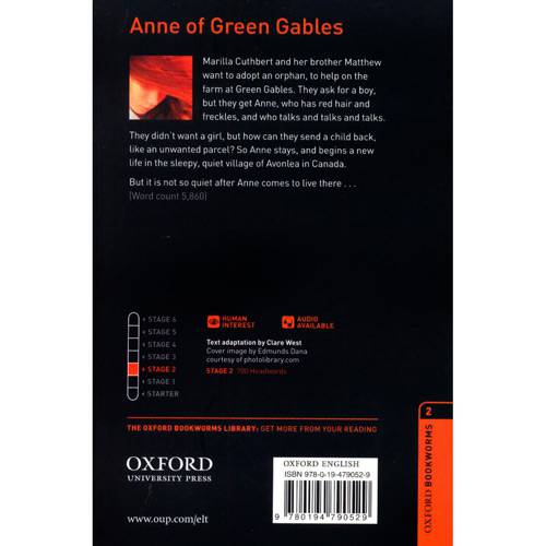 Livro - Anne Of Green Gables - Cd Pack - Level 2