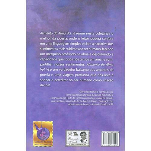 Livro - Antologia Alimento da Alma - Vol. VI
