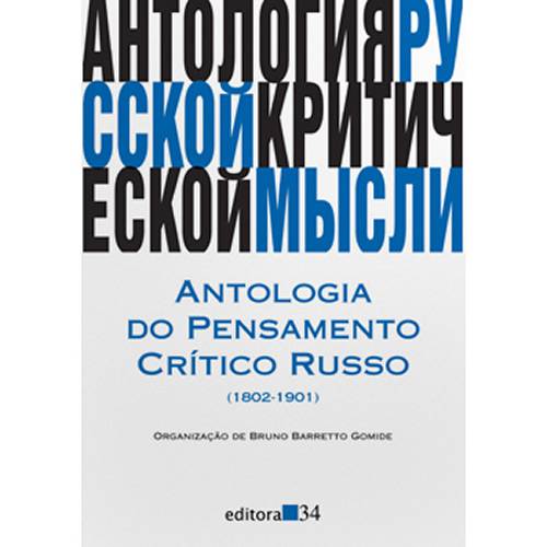 Livro - Antologia do Pensamento Crítico Russo (1802-1901)