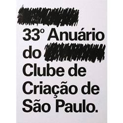 Livro - 33º Anuário do Clube de Criação de São Paulo