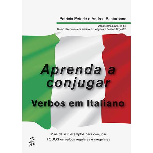Livro - Aprenda a Conjugar: Verbos em Italiano