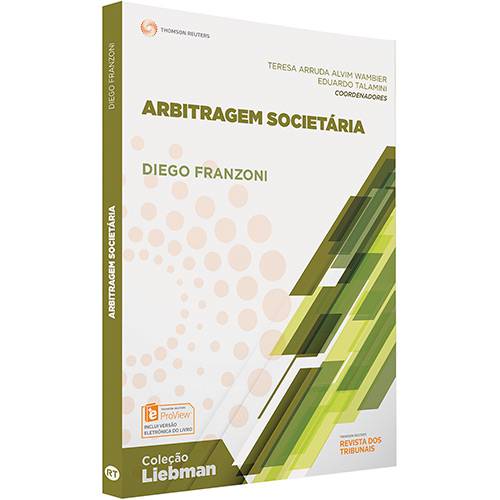 Livro - Arbitragem Societária - Coleção Liebman