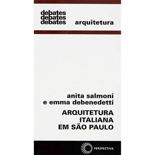 Livro - Arquitetura Italiana em São Paulo
