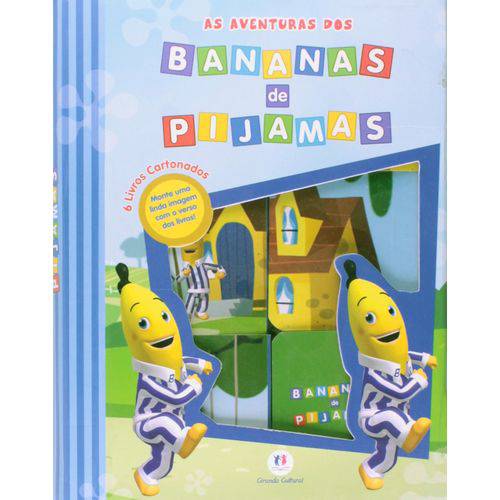 Livro - as Aventuras dos Bananas de Pijamas: Contém 6 Livrinhos Cartonados