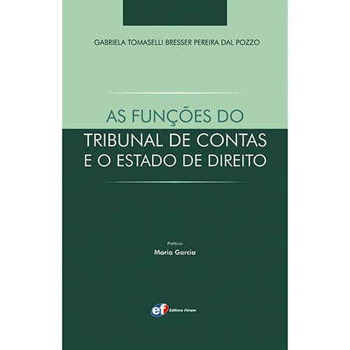 Livro - as Funções do Tribunal de Contas e o Estado de Direito