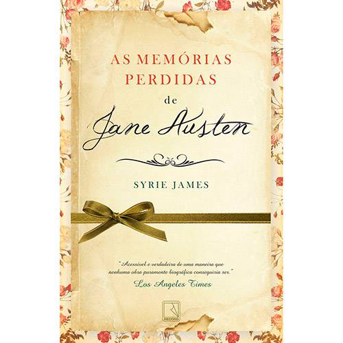 Livro - as Memórias Perdidas de Jane Austen
