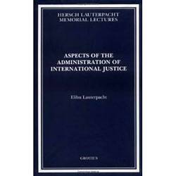 Livro - Aspects Of The Administration Of International Justice