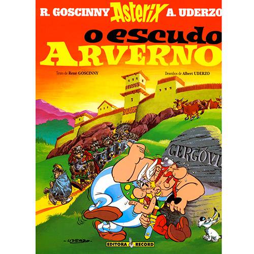 Livro - Asterix e o Escudo Arverno