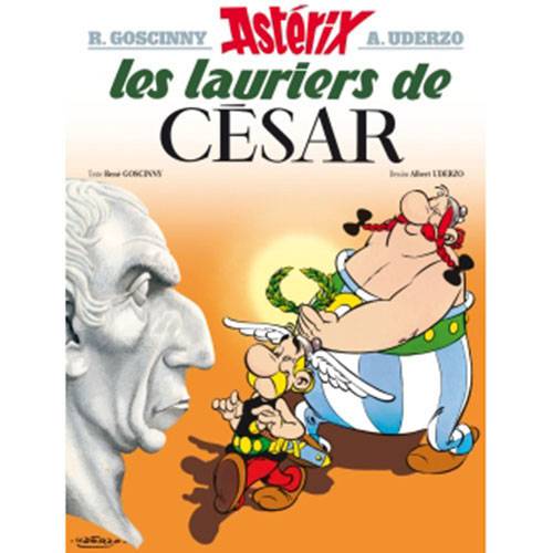 Livro - Astérix - Les Lauriers de César