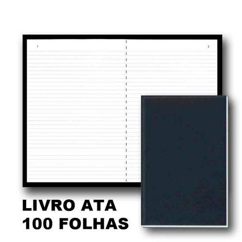 Livro Ata Capa Dura 100 Folhas Sao Domingos