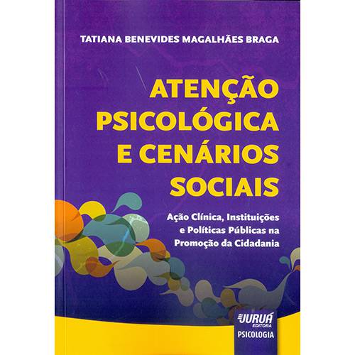 Livro - Atenção Psicológica e Cenários Sociais