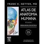 Livro - Atlas de Anatomia Humana - Edição Especial com Netter 3D