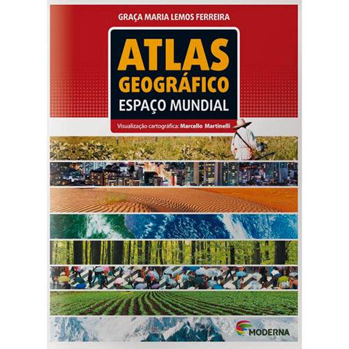 Livro - Atlas Geográfico: Espaço Mundial