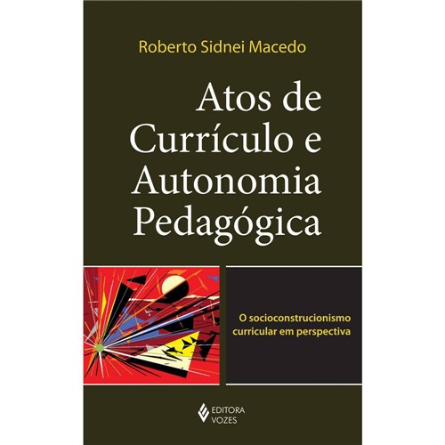 Livro - Atos de Currículo e Autonomia Pedagógica