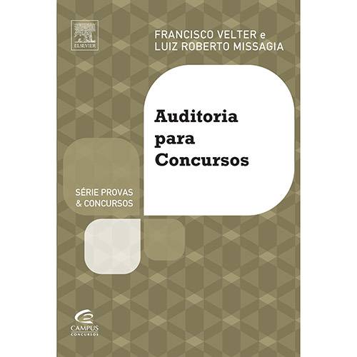 Livro - Auditoria para Concursos - Série Provas & Concursos