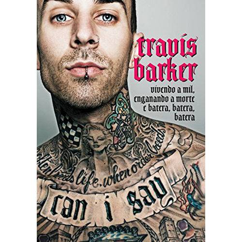 Livro Autobiografia Travis Barker