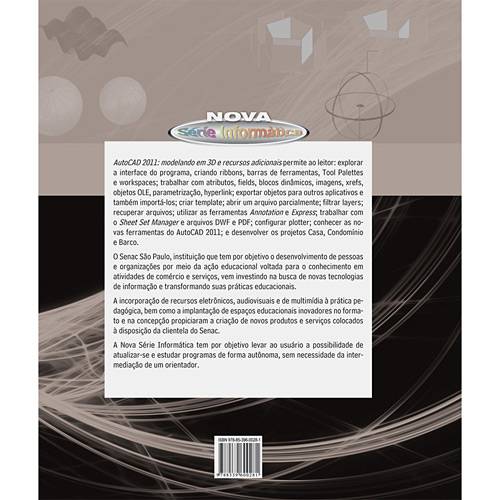 Livro - AutoCAD 2011 - Modelando em 3D e Recursos Adicionais