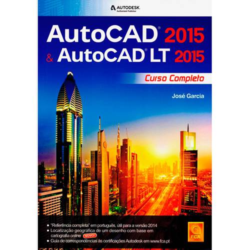 Livro - Autocad 2015 & Autocad Lt 2015 - Curso Completo