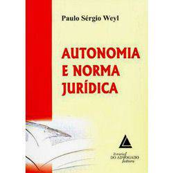 Livro - Autonomia e Norma Jurídica