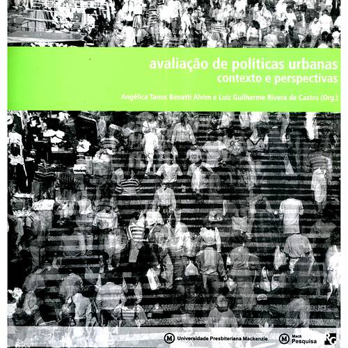 Livro - Avaliação de Políticas Urbanas - Contexto e Perspectivas