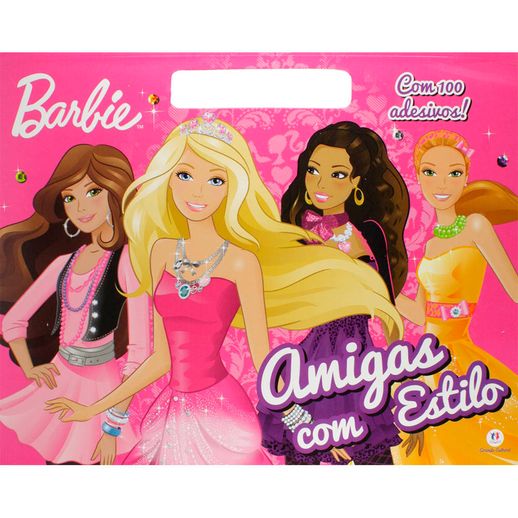 Livro Barbie Amigas com Estilo - Ciranda Cultural