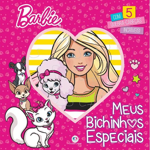 Livro Barbie Meus Bichinhos Especiais - Ciranda Cultural