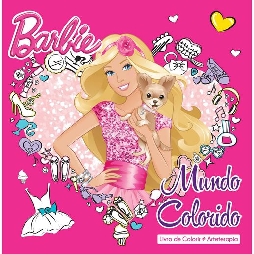 Livro Barbie Mundo Colorido - Ciranda Cultural