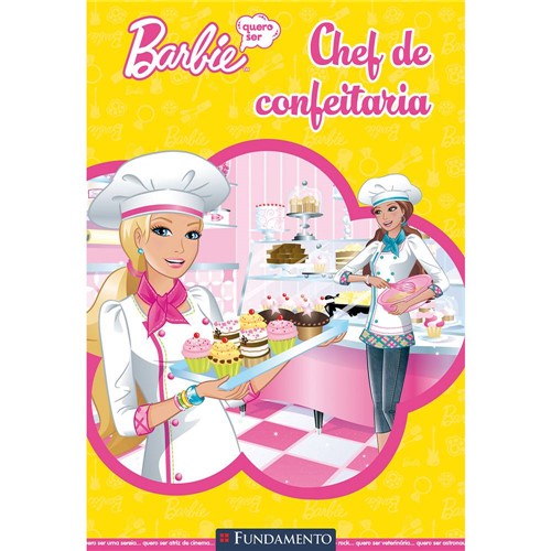 Livro - Barbie: Quero Ser Chef de Confeitaria