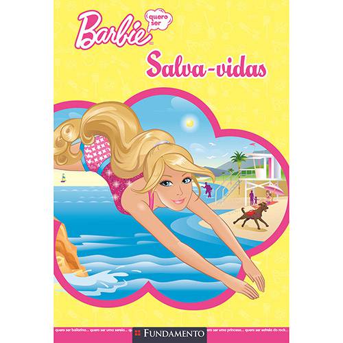 Livro - Barbie: Quero Ser Salva-Vidas