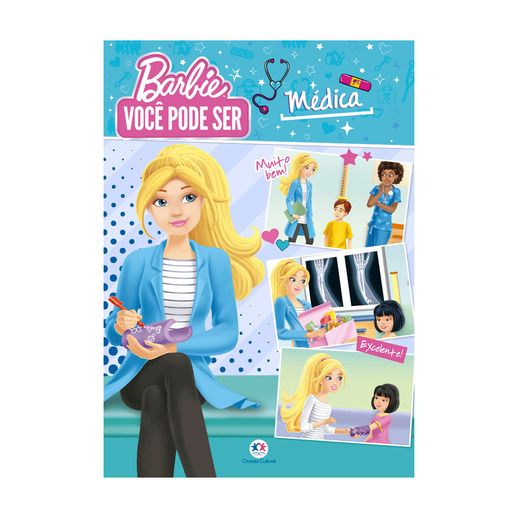 Livro Barbie Você Pode Ser Médica - Ciranda Cultural
