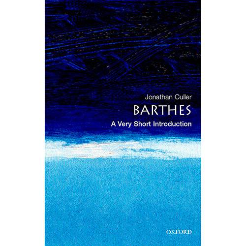 Livro - Barthes: a Very Short Introduction