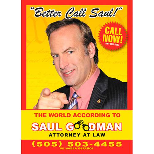 Livro - Better Call Saul: The World According To Saul Goodman
