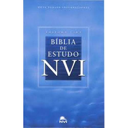 Livro - Bíblia de Estudo NVI