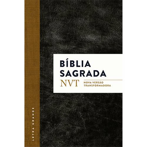 Livro - Bíblia Sagrada: Nvt Nova Versão Trasnformadora (Clássica - Letra Grande)