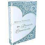 Livro - Bíblia Sagrada: Presente de Casamento (Capa Azul)