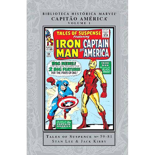 Livro - Biblioteca Histórica Marvel - Capitão América