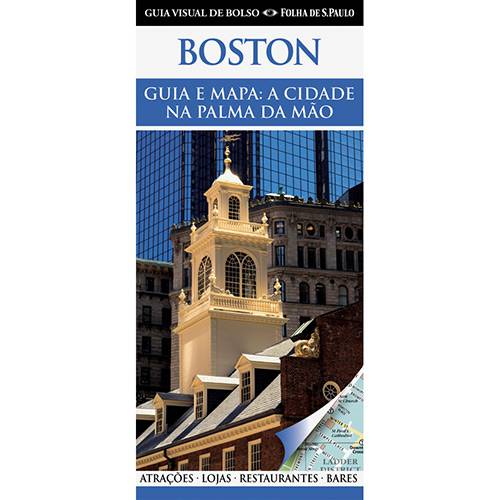 Livro - Boston - Guia e Mapa - a Cidade na Palma da Mão