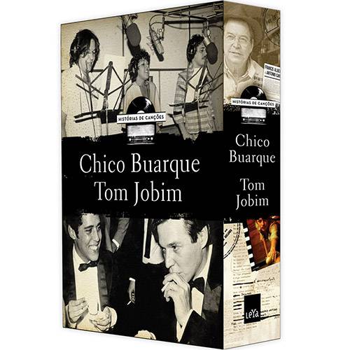 Livro - Box Histórias de Canções: Chico Buarque e Tom Jobim