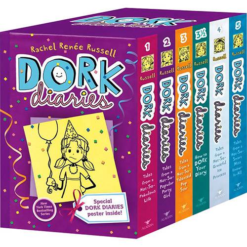 Livro - Box Set The Dork Diaries