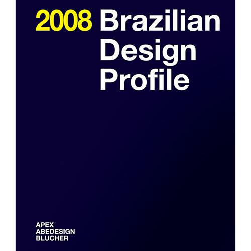 Livro - Brazilian Design Profile 2008 (Edição Trilingue)