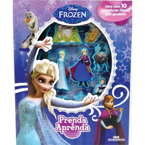 Livro Brinquedo Ilustrado Frozen Prenda e Aprenda Melhoramentos Unidade