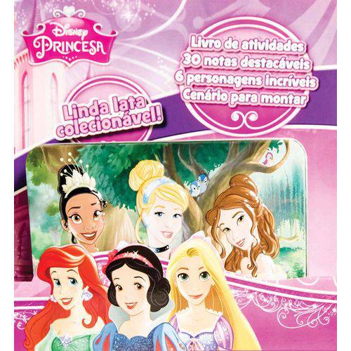 Livro Brinquedo Ilustrado Princesas Latinha Divertida Dcl Unidade