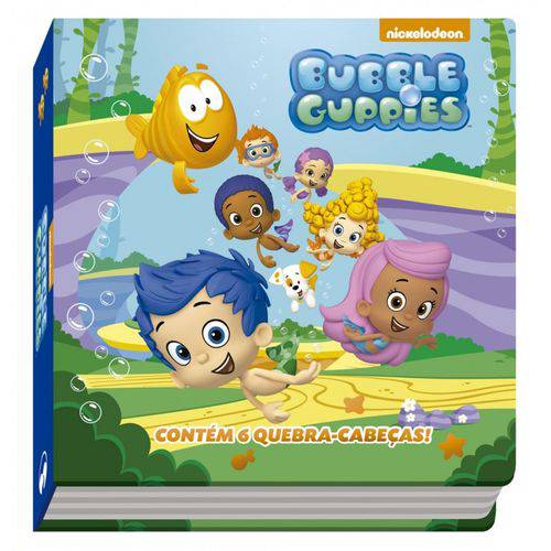Livro - Bubble Guppies: Contém 6 Quebra-cabeças!