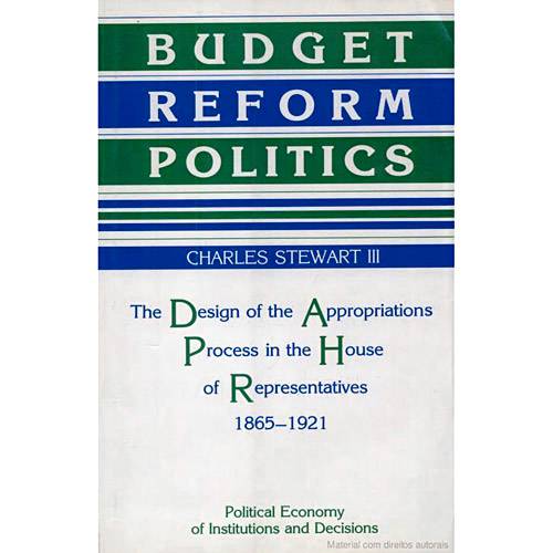 Livro - Budget Reform Politics