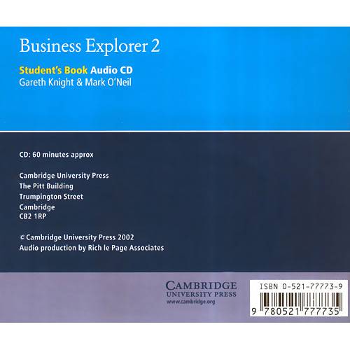 Livro : Business Explorer - Vol.02 + CD