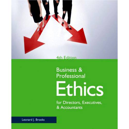 Livro - Business & Professional Ethics For Directors, Executives & Accountants