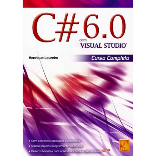 Livro - C# 6.0 com Visual Studio: Curso Completo