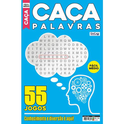 Livro Caça Ed. 01 - Fácil/Médio - Caça-Palavras